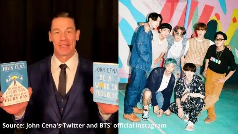 John Cena reveals how K-pop band BTS' fan base helped him accept his vulnerability john cena