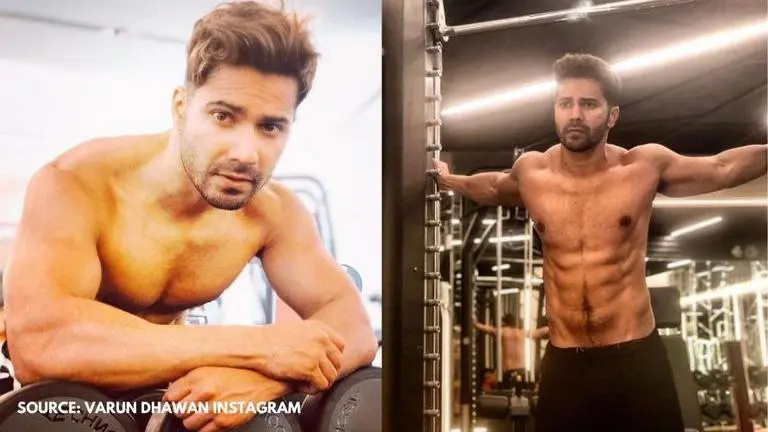 Varun Dhawan doesn't let lockdown affect his fitness, shares video from gym Varun Dhawan