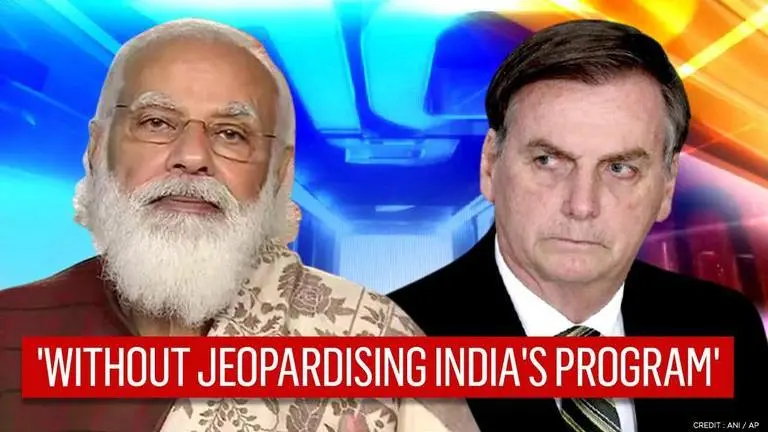 Brazil's Bolsonaro asks PM Modi to speed up delivery of COVID-19 vaccines Brazil