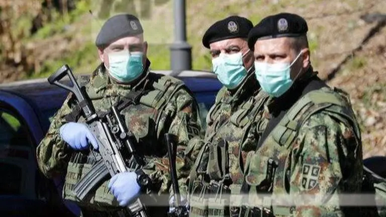 Serbia's army deployed to border and capital Serbia's army deployed to border and capital
