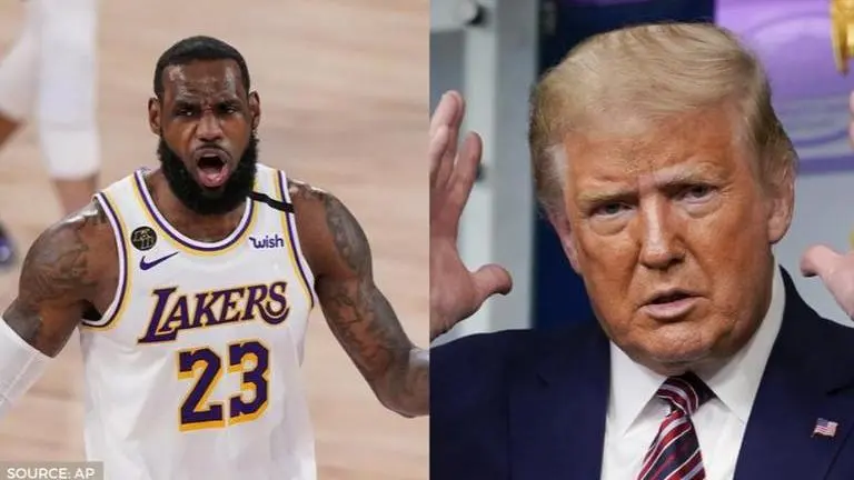 LeBron James not interested in going "back and forth" with Donald Trump before elections lebron james