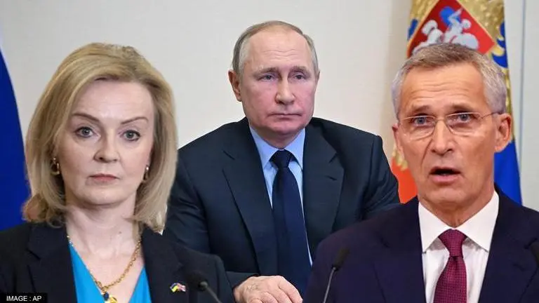 UK Foreign secy warns Europe will be 'less safe' if NATO fails to push Putin's troops out UK