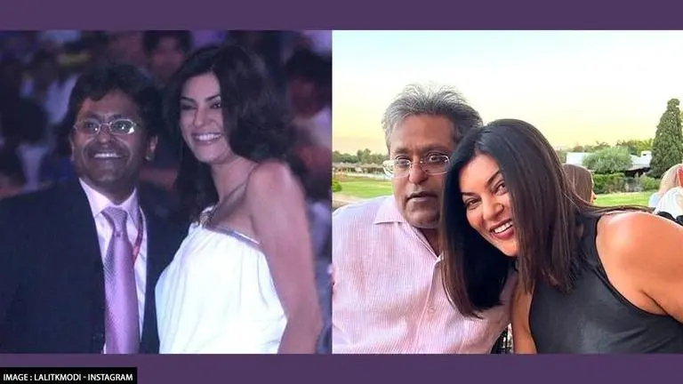 Lalit Modi's 2013 tweet promising to 'always' cheer for Sushmita Sen goes viral; See here sushmita sen