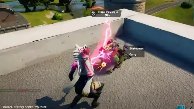 Melee damage in Fortnite