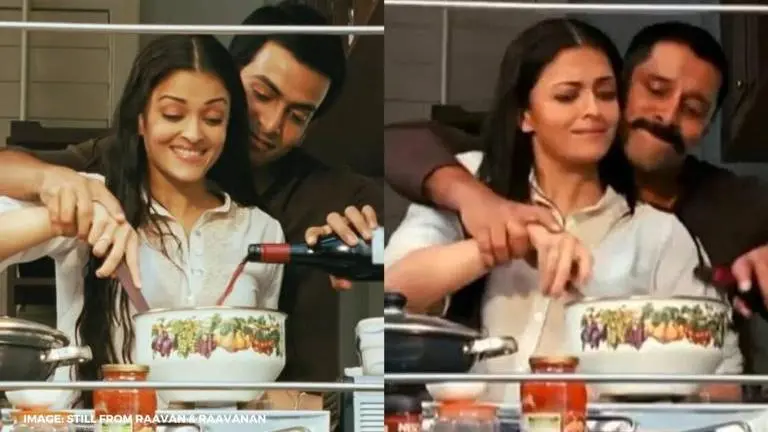 When Aishwarya Rai Bachchan effortlessly recreated scenes in 'Raavan' & 'Raavanan'; watch aishwarya rai