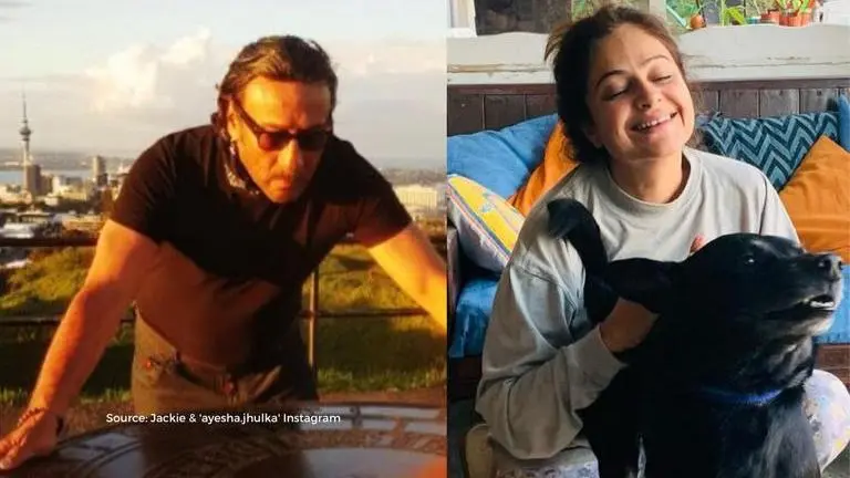 Jackie Shroff praises Ayesha Jhulka for her 'great initiative' for stray dogs Jackie Shroff