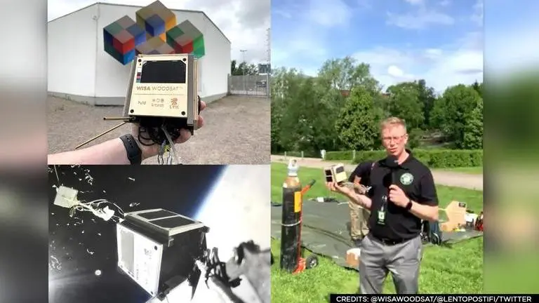 World's first wooden satellite to test 'wooden material applicability' in space Wooden Satellite