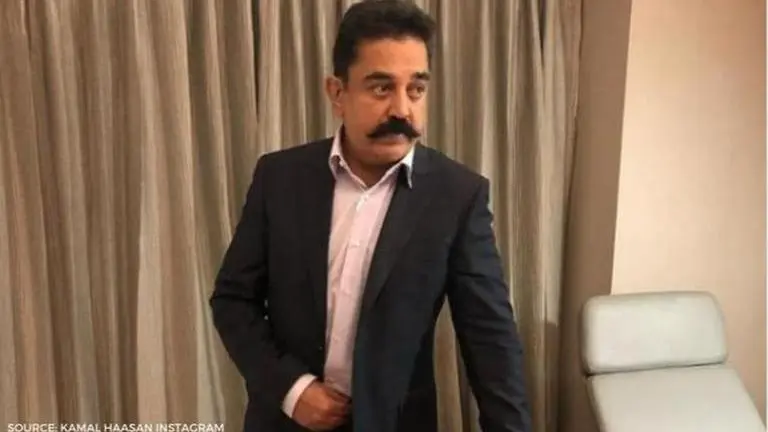 Kamal Haasan learned how to ride a moped without using his hand in 'Virumandi'; Read more Kamal Haasan