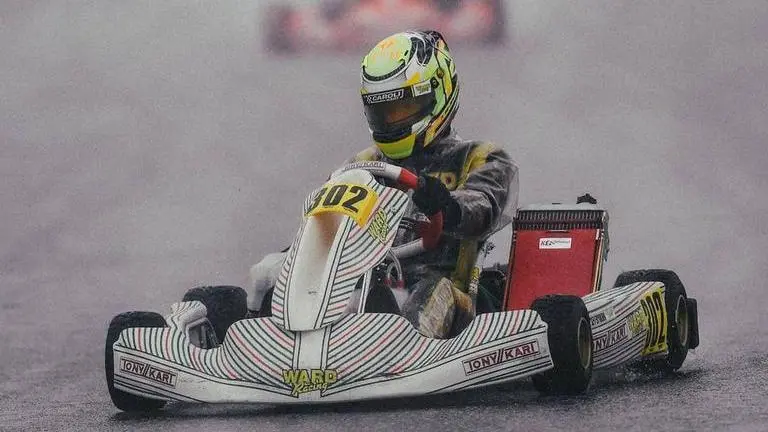 Russian karter Artem Severiukhin loses racing licence over alleged Nazi salute on podium Artem Severiukhin driving license revoked