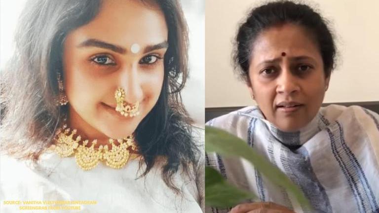 Vanitha Vijayakumar lashes out at Lakshmy for intruding into her ...