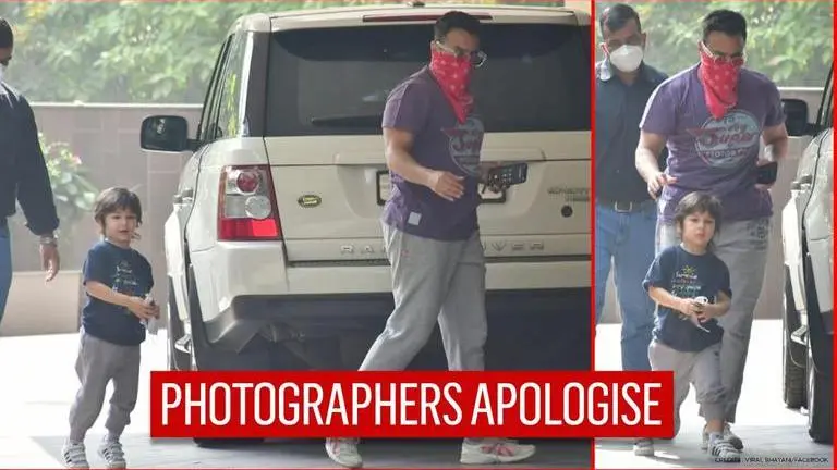 Saif Ali Khan annoyed after paparazzi click pictures without permission | Watch video Saif Ali Khan