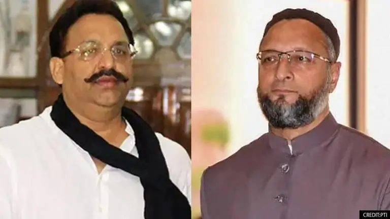 AIMIM says 'won't field candidate against Mukhtar Ansari from Mau' after BSP rejection AIMIM, Mukhtar