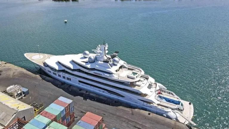 Fiji halts stay on US seizure of Russian Oligarch's superyacht 'Amadea' Fiji
