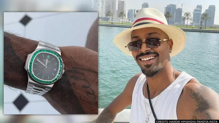 IPL 2021: Hardik Pandya flaunts uber-expensive watch as he enjoys time in Abu Dhabi Hardik Pandya