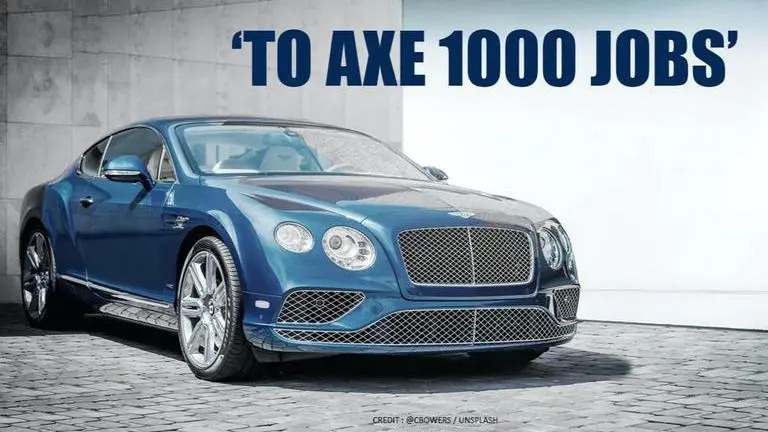 Bentley Motors to lay off 1,000 employees in UK amid COVID-19 crisis Bentley Motors to axe around 1,000 jobs in UK amid COVID-19 losses