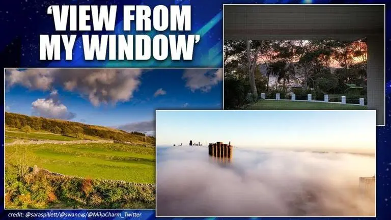 Coronavirus: Netizens share views from their windows, amid lockdown