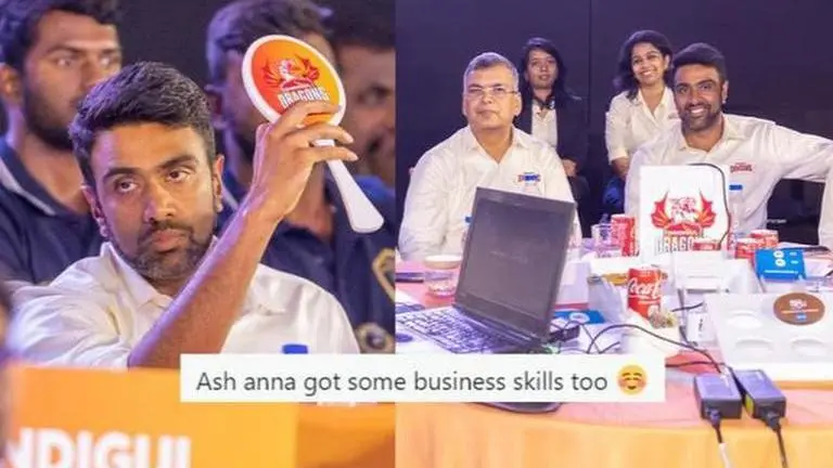 India spinner R Ashwin bidding for players in the TNPL auction breaks the internet R Ashwin