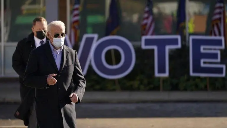 Biden backers make final plea for delivery of mail ballots