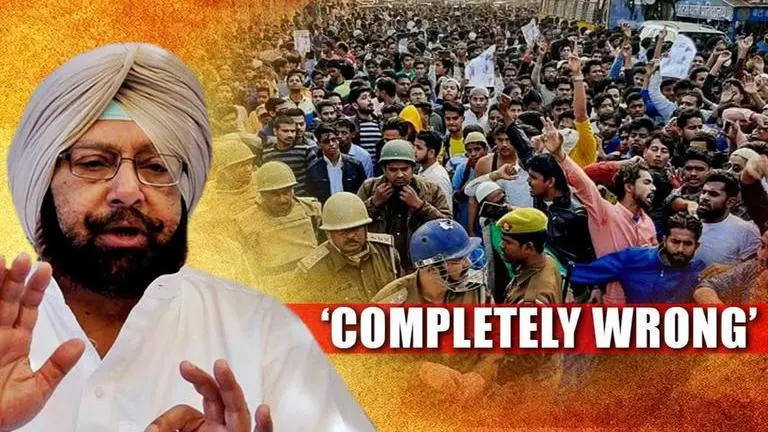 Punjab CM Amarinder on CAA: 'Imposing Section 144 and detaining protesters wrong' Punjab