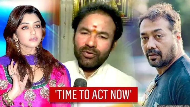 Payal Ghosh now meets MoS Home Reddy over Anurag Kashyap case; says 'time to act now' Payal Ghosh