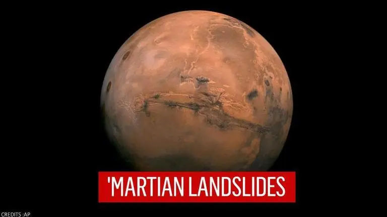 Mysterious Mars landslides may be caused by melting snow and underground salt: Study snow