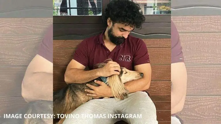 Tovino Thomas's adorable clicks surrounded by dogs is the best thing on the internet today Tovino Thomas