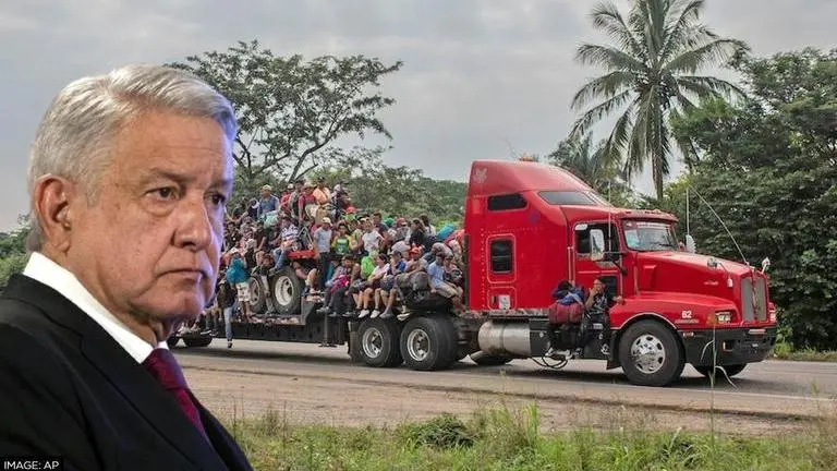 New migrant caravan sets off from southern Mexico border as Obrador-Biden begin talks migrant caravan