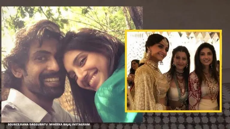 Here is how Rana Daggubati's love Miheeka Bajaj connected to Sonam Kapoor; see pics rana daggubati