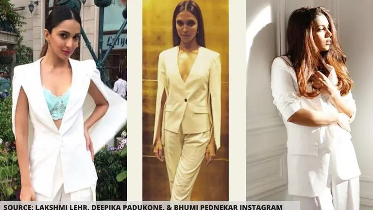 Bhumi Pednekar, Deepika Padukone or Kiara Advani: Whose white formal look you liked more? Bhumi Pednekar