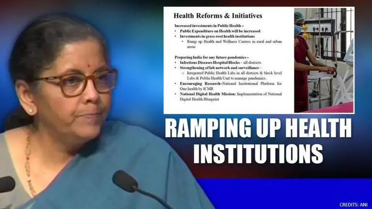 FM Nirmala Sitharaman announces ramping up of health infrastructure in final tranche Nirmala Sitharaman