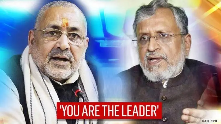 'Status not determined by posts,' says Giriraj as Sushil Modi's DyCM seat hangs in balance Giriraj Singh