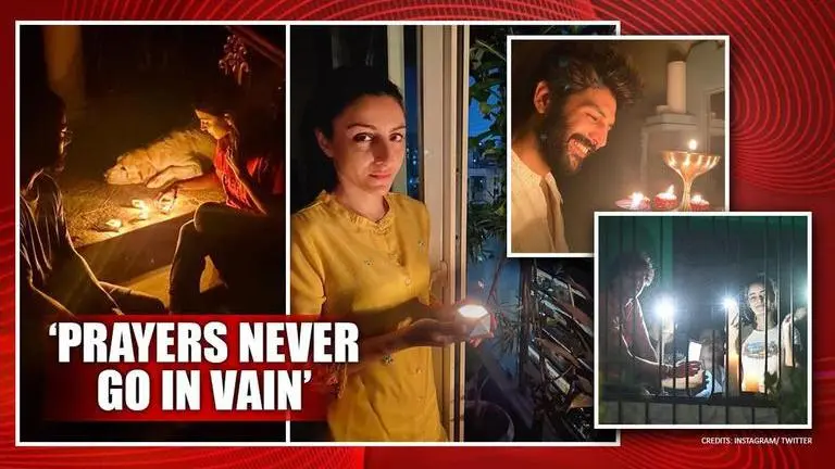 '9 Minutes For India': Virat-Anushka, Alia, Kartik, Ananya, Soha light up diyas amid COVID Bollywood