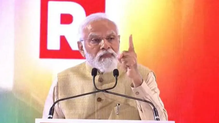PM Modi hits out at 'handful intellectuals' for mocking his vision of Digital India PM Modi