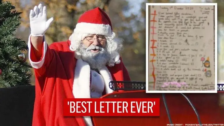 'I’d love to have a present': 9-year-old girl's hilarious letter to Santa wins internet 9-year-old girl
