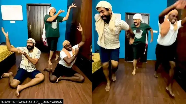 Trio recreating school annual day celebration from '90s leaves netizens feeling nostalgic Viral video