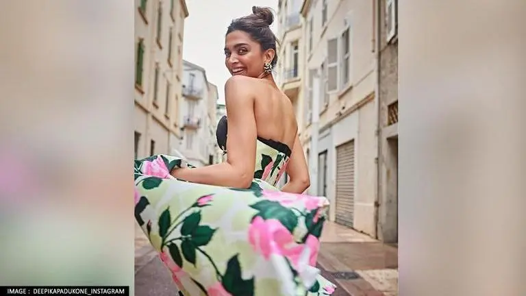 Deepika Padukone gets her fairytale moment in Richard Quinn's floral dress at Cannes 2022 deepika padukone