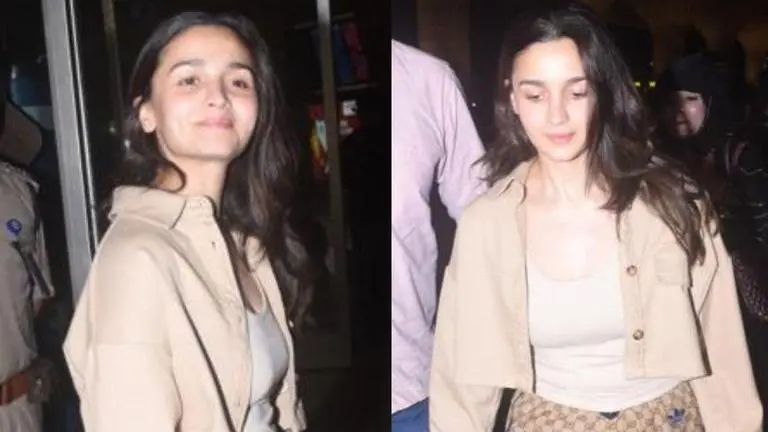 Alia Bhatt flies out of Mumbai ahead of Met Gala 2023; poses with fans at airport Alia Bhatt
