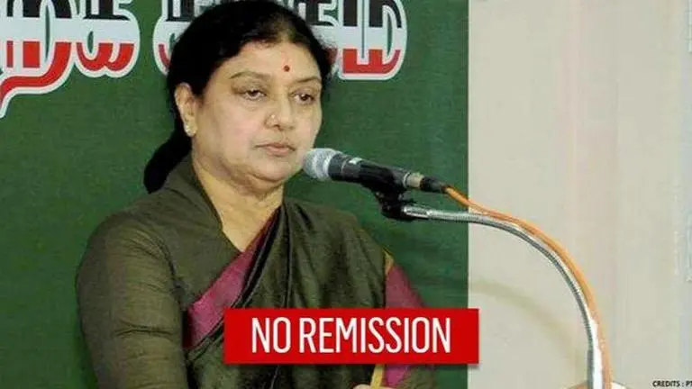 Jolt for Sasikala as prison authorities reject ex-Jayalalithaa aide's remission request Sasikala