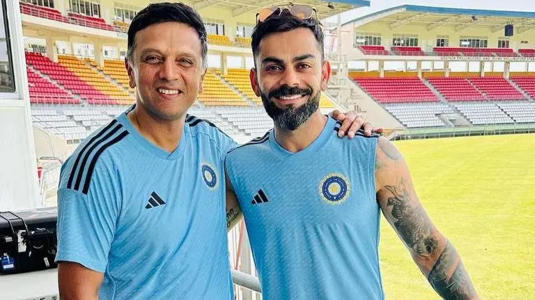 'It all started here': Dravid-Kohli take a trip down memory lane ahead of 1st Test - WATCH Rahul Dravid