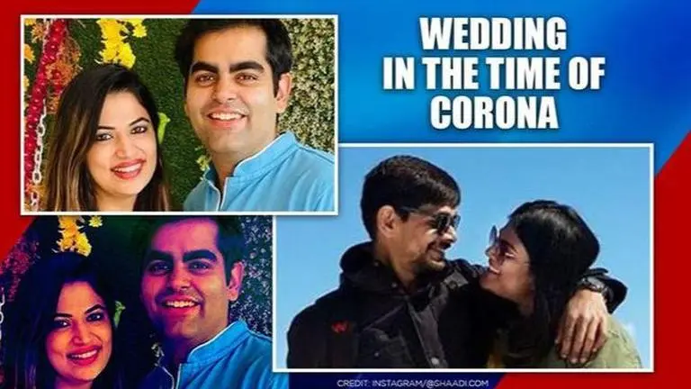 Move over work from home, couples participate in 'wedding from home' amid lockdown Move over, work from home, couples participate in 'wedding from home' amid lockdown