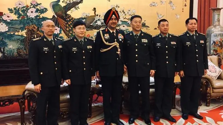 To strengthen Indo-China Military ties, Northern Army Commander visits China Indian Army
