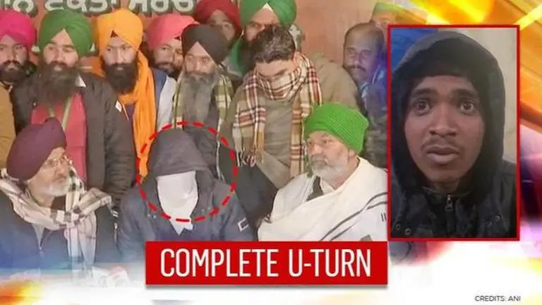 Video of man caught by farmers surfaces, now alleges he 'was beaten & forced to lie' Farmers agitation