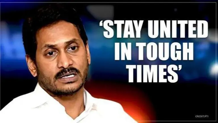 Andhra Pradesh CM urges people to stand united in nation's fight against COVID-19 COVID-19