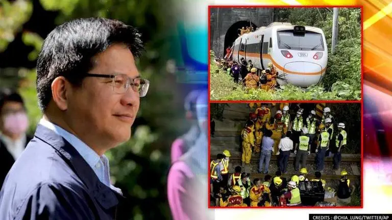 Taiwan transport minister accepts responsibility for train crash that killed at least 51 Taiwan