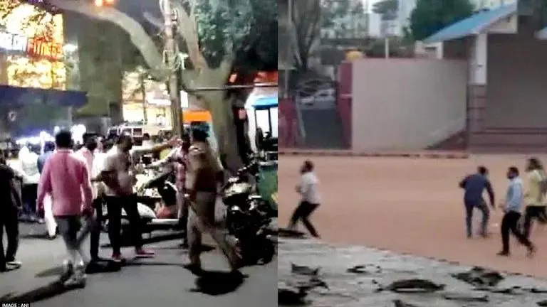 Violent clash breaks out between BJP and Congress workers in Karnataka; 3 FIRs registered Bengaluru