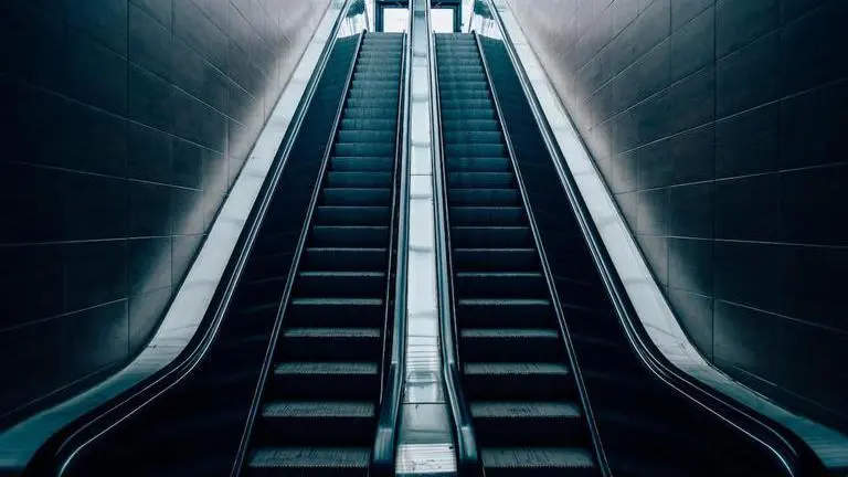 Maharashtra: Railways installs escalator at Diva to cut down on incidents of trespassing Representative Image