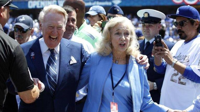 Sandra Scully, wife of Hall of Fame announcer, dies at 76- Republic World