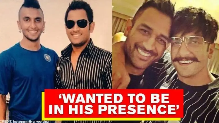 Ranveer Singh's pre-fame photo with 'Mahi Bhai' MS Dhoni is pure gold and so is its story Ranveer Singh