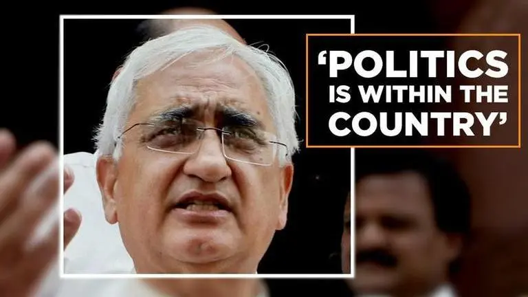 'Howdy, Modi': Salman Khurshid defies Cong: 'politics only in country' Howdy Modi!