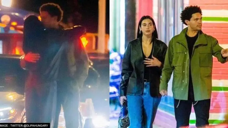 Dua Lipa & Trevor Noah spark dating rumours as they share romantic moment in NYC; See pics Dua Lipa, Trevor Noah